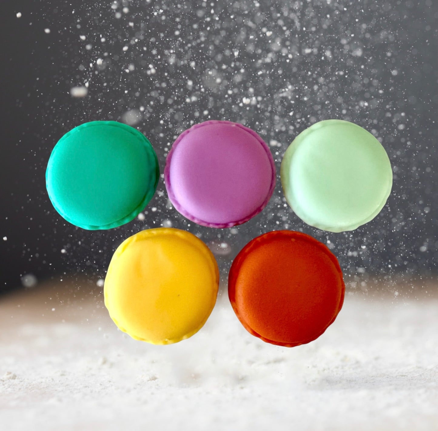 Baume à lèvres macaron ROSE GOURMANDE ou ABRICOT PAIN D’ÉPICES