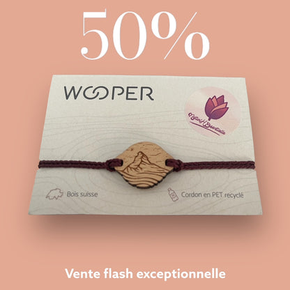 Bracelets Wooper diffuseur d'huiles essentielles