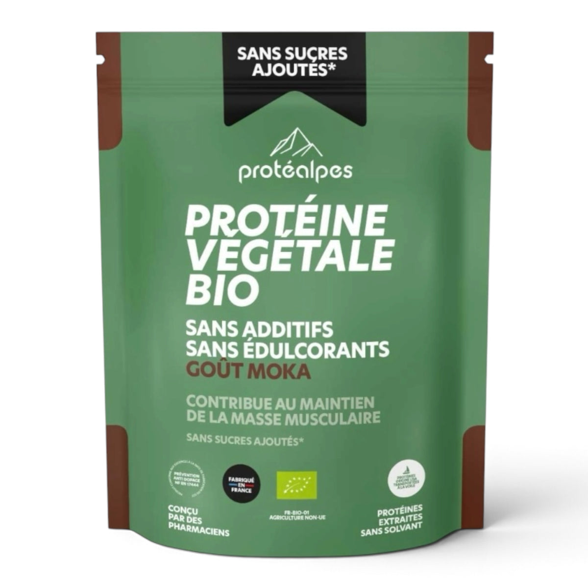 Protéines Végétales BIO Protéalpes Gamme Sans Sucre 540g