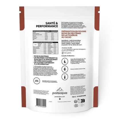Protéines Whey Protéalpes Gamme Classique 750g