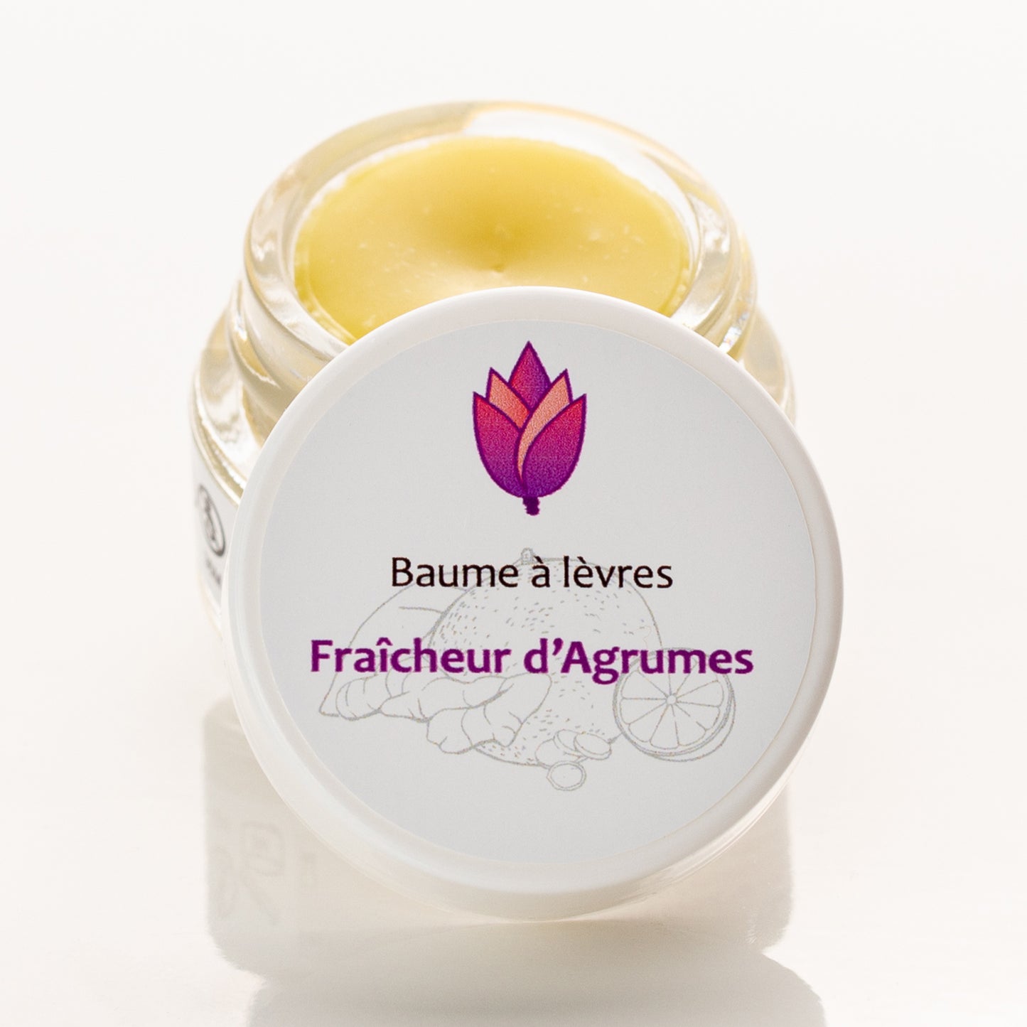 Baume à lèvres pot Fraîcheur d’agrumes